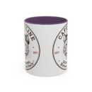 Grumpy Cat Accent Coffee Mug | Cat Lover Gift, Unique Coffee Cup, Pet-Themed Kitchenware, Café Decor, Funny Cat Mug