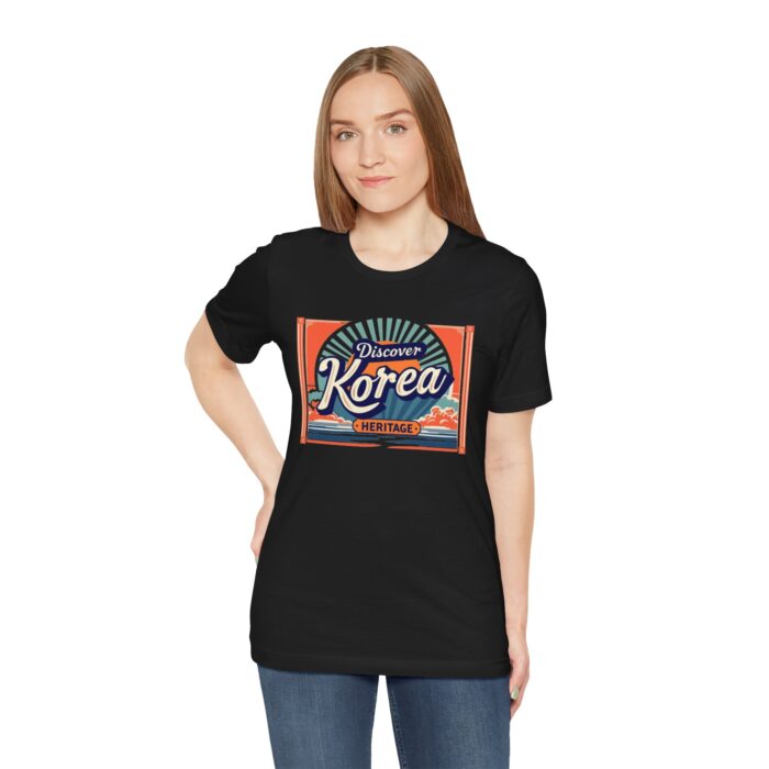Korea Heritage Tee, Vintage Travel Shirt, Unisex Graphic Tee, Gifts for Travelers, Korean Culture Apparel, Heritage Celebration Clothing - Image 23