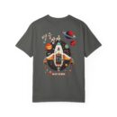 Galaxy Exploring Unisex Garment-Dyed T-Shirt - Space Adventure Vibe