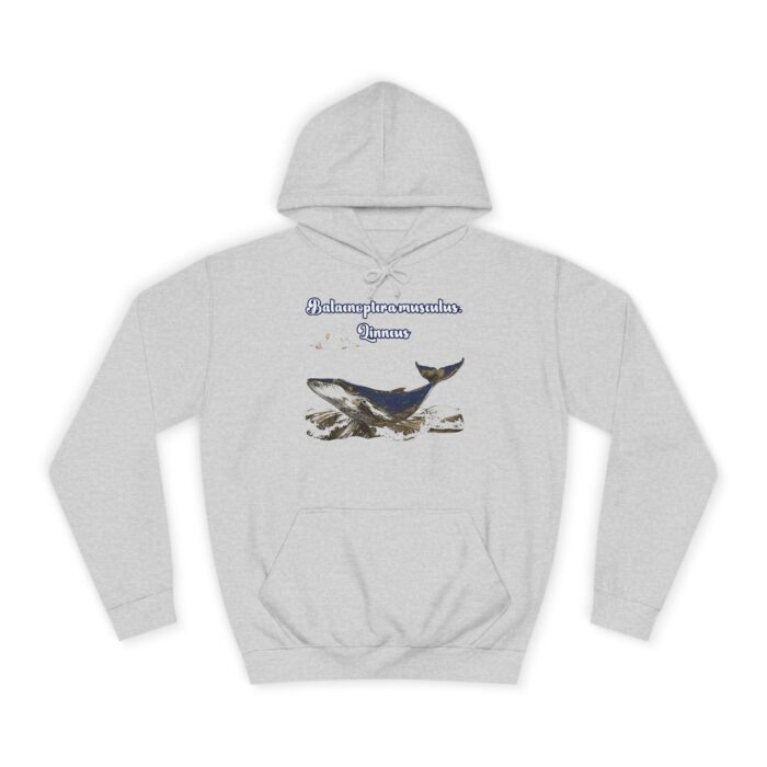 Blue Whale Unisex College Hoodie - Image 5
