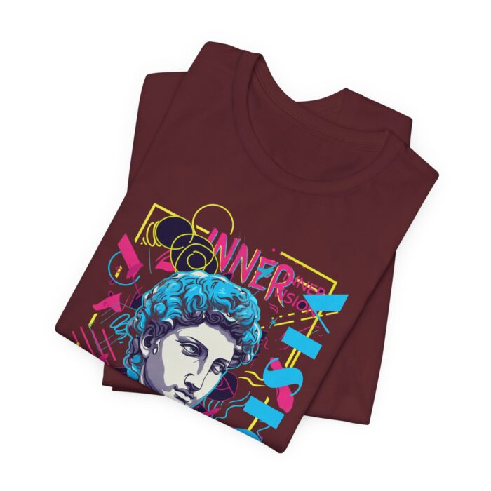 Retro Vision Graphic Tee, Unisex T-Shirt, Art Inspired Shirt, Gift for Artists, Casual Wear, Festival Clothing - Image 41