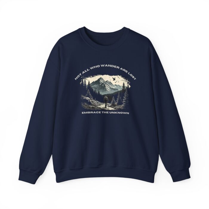 Not All Who Wander Are Lost Unisex Heavy Blend™ Crewneck Sweatshirt
