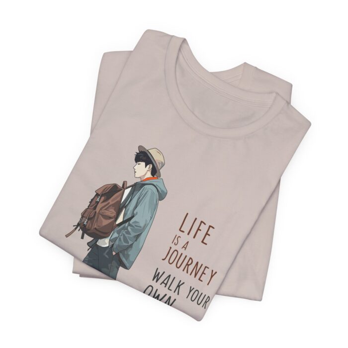 Inspirational Journey Tee, Life is a Journey T-Shirt, Walk Your Own Path Shirt, Unisex Motivational Shirt, Gift for Adventurers, Casual Wear - Image 6