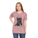 Cute Cat Lover Tees, Perfect for Pet Owners, Birthday Gifts, Casual Wear, Animal Lovers, Fun Gift Idea