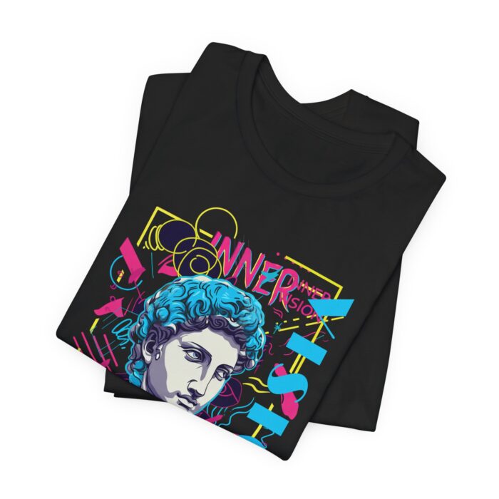 Retro Vision Graphic Tee, Unisex T-Shirt, Art Inspired Shirt, Gift for Artists, Casual Wear, Festival Clothing - Image 14