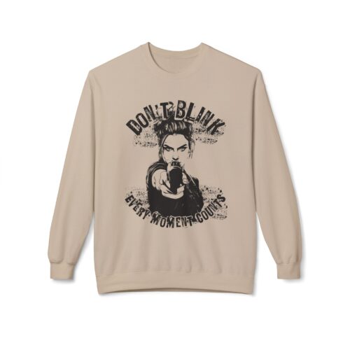 Don't Blink Unisex Midweight Softstyle Fleece Crewneck Sweatshirt