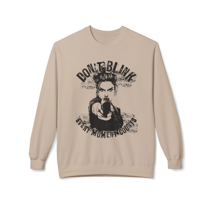 Don't Blink Unisex Midweight Softstyle Fleece Crewneck Sweatshirt