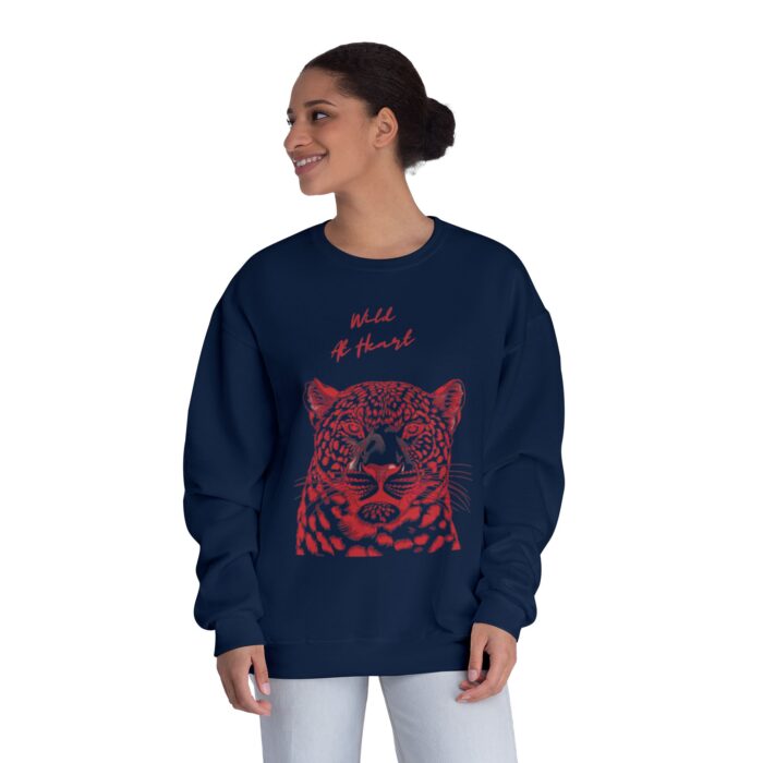 Wild at heart Unisex NuBlend® Crewneck Sweatshirt - Image 48