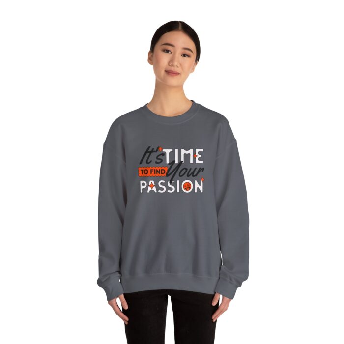 It's time find your passion Unisex Heavy Blend™ Crewneck Sweatshirt - Image 36