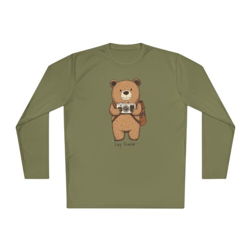 Say cheese Unisex Lightweight Long Sleeve Tee