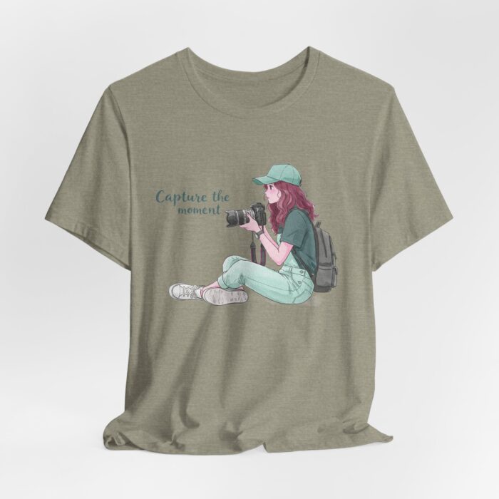 Photography Lover's Unisex Tee, Capture the Moment Shirt, Gifts for Photographers, Casual Wear, Photography Apparel, Creative Outfit - Image 10
