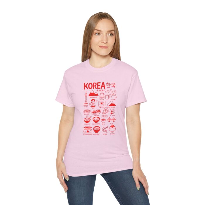 Korea Illustration Unisex Ultra Cotton Tee - Celebrate Culture & Travel - Image 30