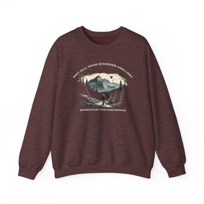 Not All Who Wander Are Lost Unisex Heavy Blend™ Crewneck Sweatshirt - Image 17