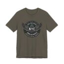 NYC Wings Graphic Unisex Tee, Vintage Style Shirt, Gift for NYC Lovers, Casual Streetwear, Travel Souvenir, Comfortable Tee