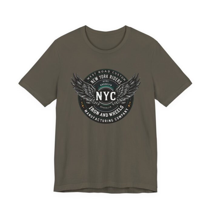 NYC Wings Graphic Unisex Tee, Vintage Style Shirt, Gift for NYC Lovers, Casual Streetwear, Travel Souvenir, Comfortable Tee - Image 13