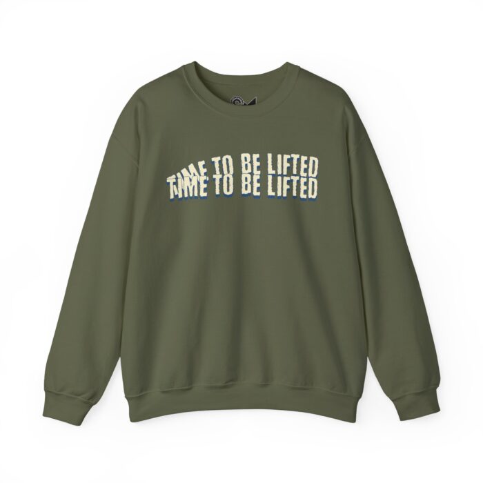 Time to be lifted Unisex Heavy Blend™ Crewneck Sweatshirt - Image 25