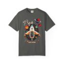 Galaxy Exploring Unisex Garment-Dyed T-Shirt - Space Adventure Vibe