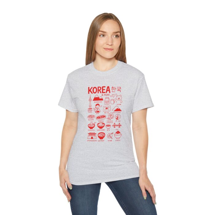 Korea Illustration Unisex Ultra Cotton Tee - Celebrate Culture & Travel - Image 15