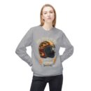 Burn through the night Unisex Midweight Softstyle Fleece Crewneck Sweatshirt