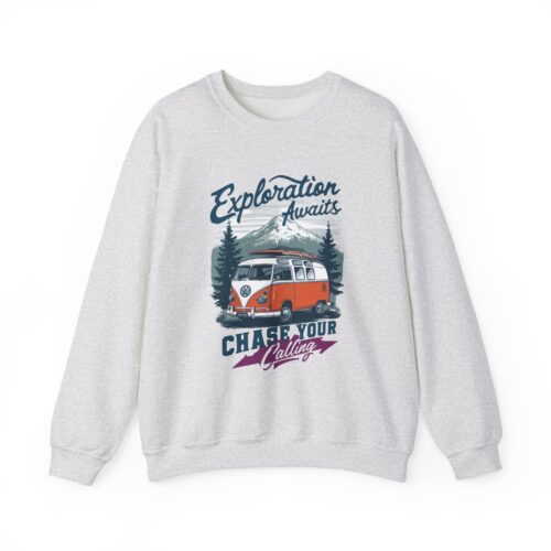 Exploration Awaits Unisex Heavy Blend™ Crewneck Sweatshirt