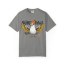 Surf Dogs Graphic T-Shirt for Animal Lovers - Unisex Garment-Dyed Tee