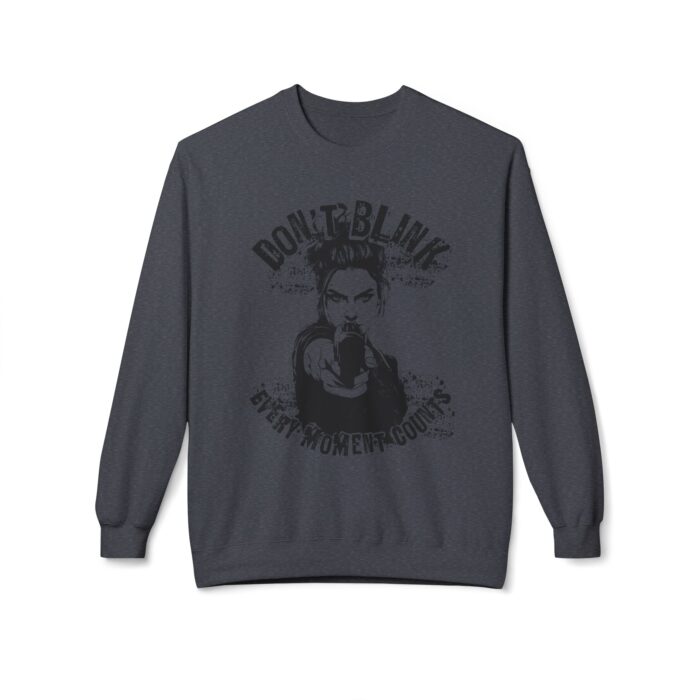 Don't Blink Unisex Midweight Softstyle Fleece Crewneck Sweatshirt - Image 33