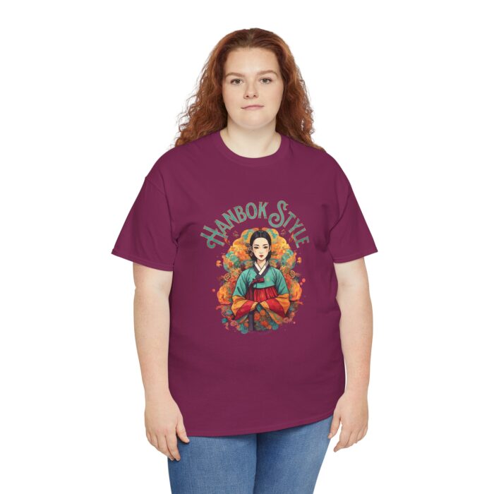 Hanbok Style Unisex Heavy Cotton Tee - Image 6