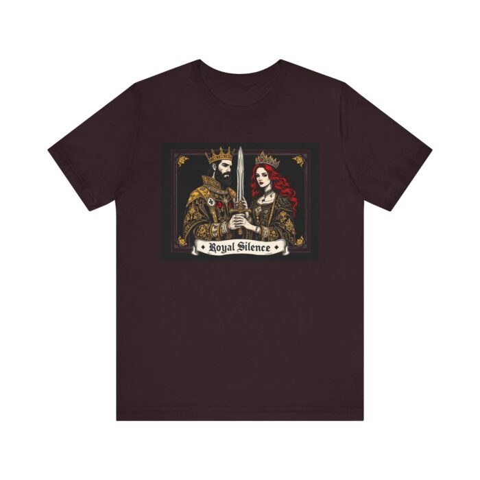 Royal Silence Graphic Tee, Gothic T-Shirt, King and Queen Shirt, Unisex Fashion Top, Drawstring Bag, Gift for Him/Her - Image 46
