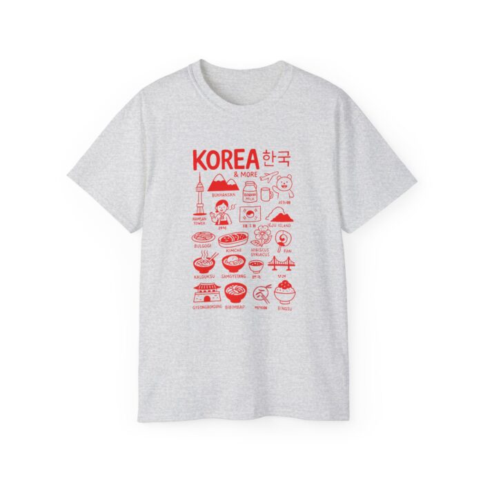 Korea Illustration Unisex Ultra Cotton Tee - Celebrate Culture & Travel - Image 11