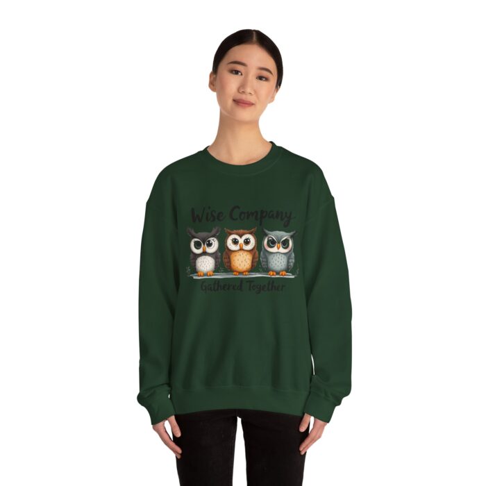 Wise Company Unisex Heavy Blend™ Crewneck Sweatshirt - Image 44