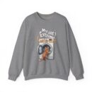 My cat's extreme curiosity Unisex Heavy Blend™ Crewneck Sweatshirt