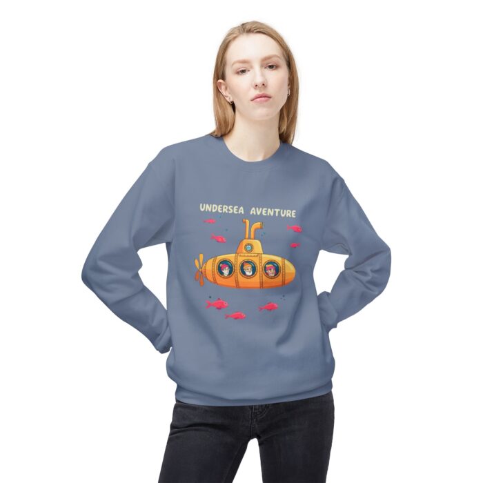 Undersea Adventure Unisex Midweight Softstyle Fleece Crewneck Sweatshirt - Image 43