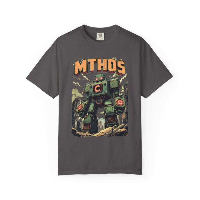 Vintage Robot Graphic Tee, Unisex Casual T-Shirt, Gift for Gamers, Retro Style Shirt, Perfect for Comic-Con, Everyday Wear - Image 10
