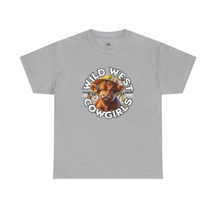 Wild west cow girls Unisex Heavy Cotton Tee - Image 5