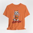 Retro Cat Unisex Tee, Fun Cat Shirt, Summer Vibes T-Shirt, Gift for Cat Lovers, Cute Animal Apparel