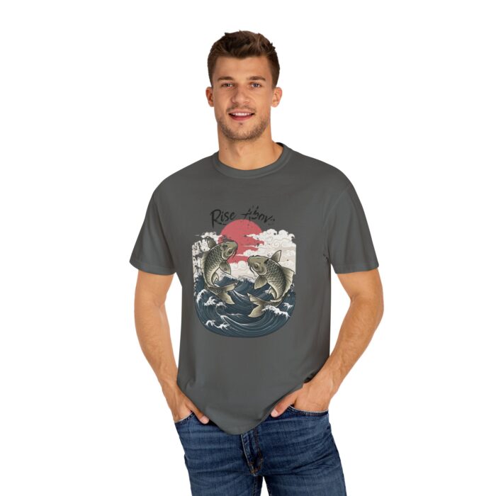 Rise above Unisex Garment-Dyed T-shirt - Image 50