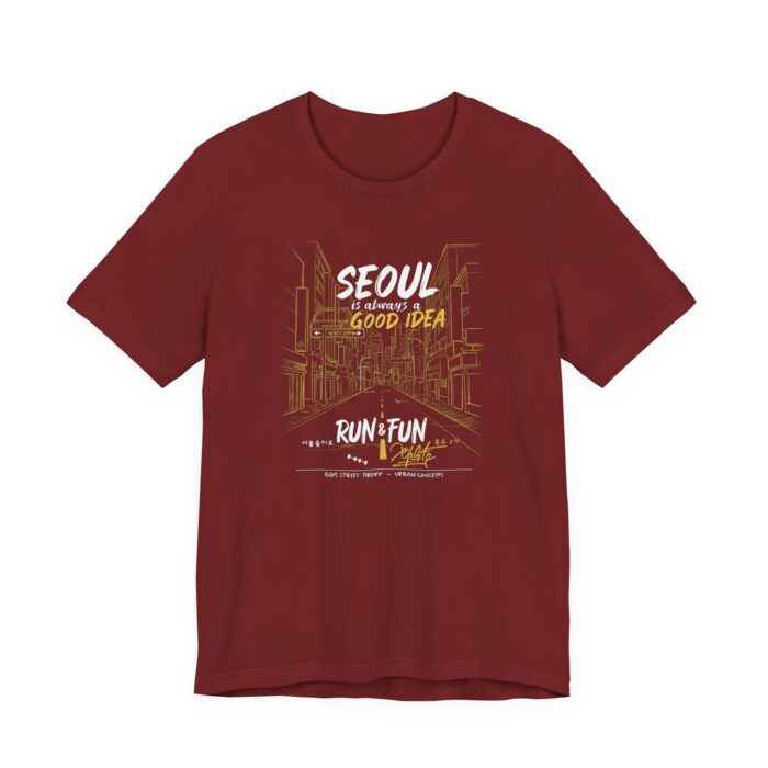 Seoul Inspired Graphic Tee - Unisex Casual Wear for Travelers and Urban Fashion - Image 15
