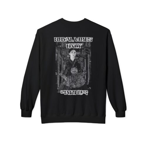 Royal vibes only Unisex Midweight Softstyle Fleece Crewneck Sweatshirt