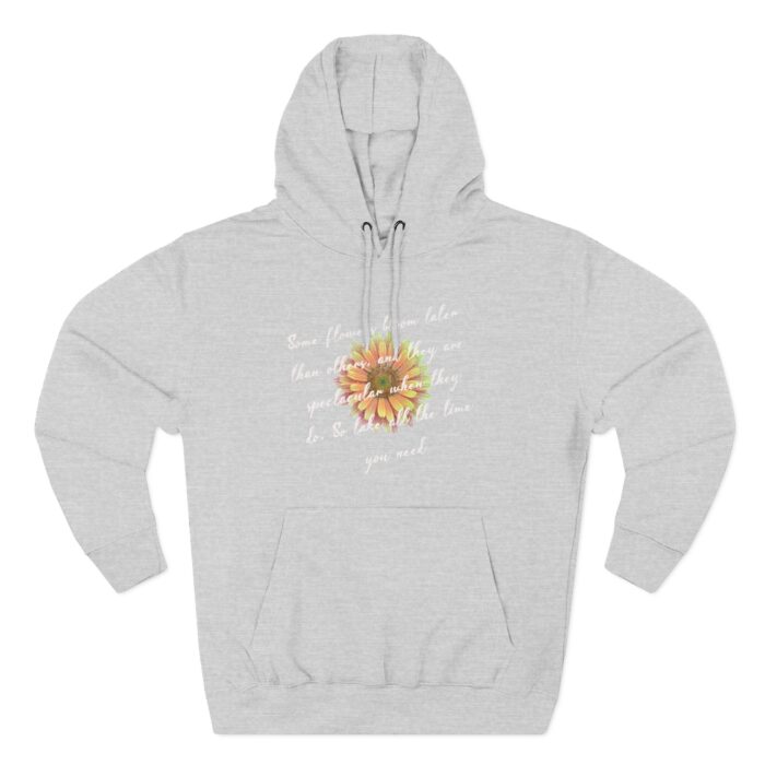 Your bloom will be spectacular Three-Panel Fleece Hoodie - Image 17