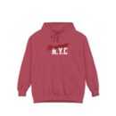 New York Streetwear Unisex Garment-Dyed Hoodie