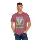 Seoul Inspired Unisex Garment-Dyed T-Shirt - Trendy Streetwear with Cityscape Design