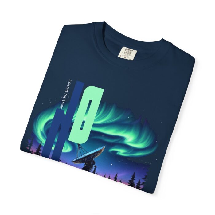 Vibrant Aurora Unisex T-Shirt, Graphic Tees, Nature Lover Gift, Cosmic Design Tee, Casual Wear, Outdoor Adventure Shirt - Image 3