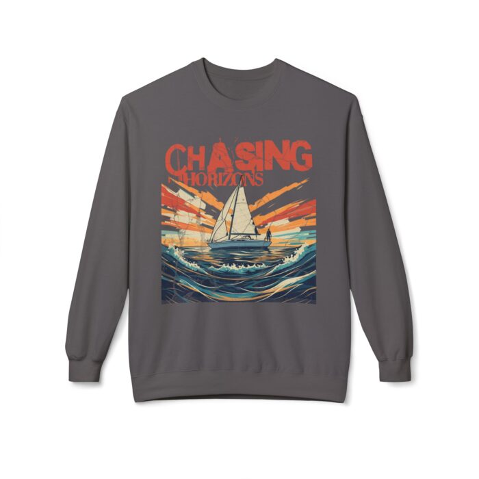 Chasing Horizons Unisex Midweight Softstyle Fleece Crewneck Sweatshirt - Image 45