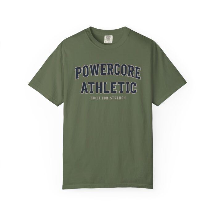 Powercore Athletic Unisex Garment-Dyed T-Shirt - Casual Workout Tee - Image 9