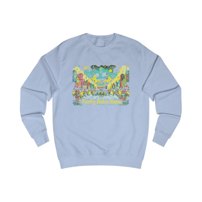 Funky Robo Rave Unisex Sweatshirt - Image 27