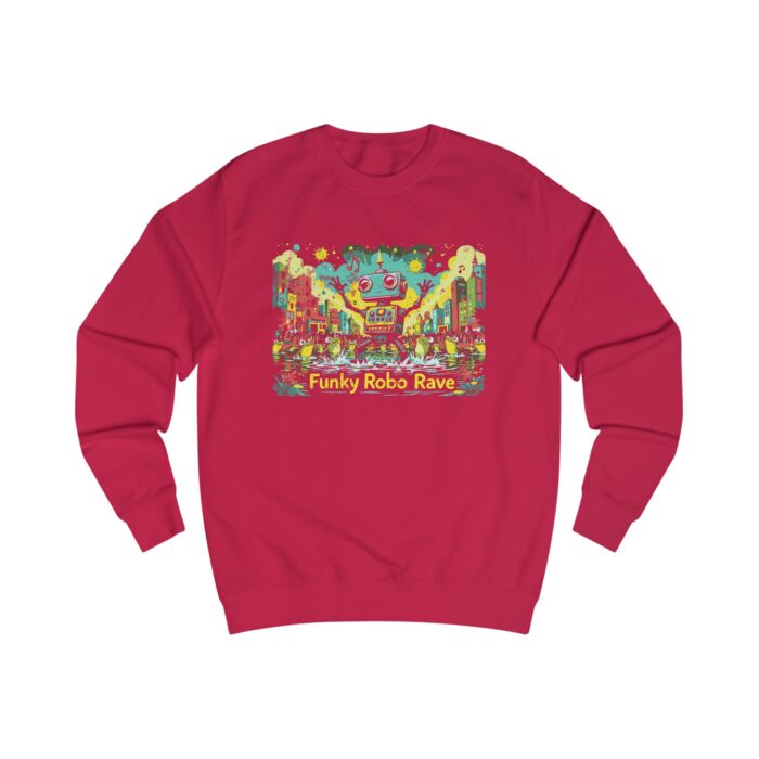 Funky Robo Rave Unisex Sweatshirt - Image 31