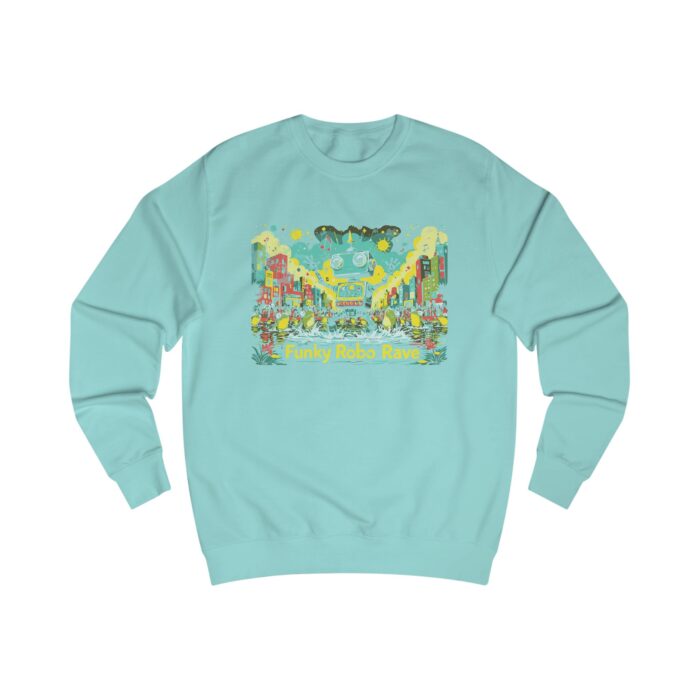 Funky Robo Rave Unisex Sweatshirt - Image 39