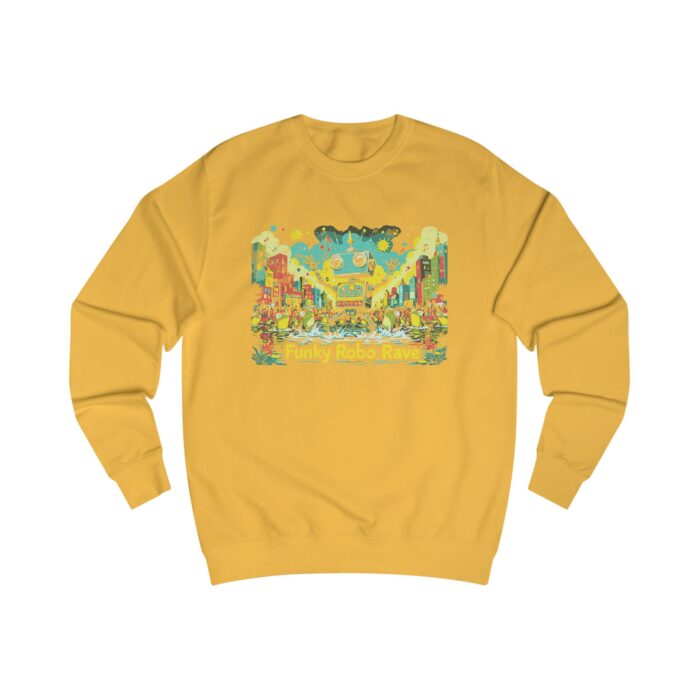 Funky Robo Rave Unisex Sweatshirt - Image 15