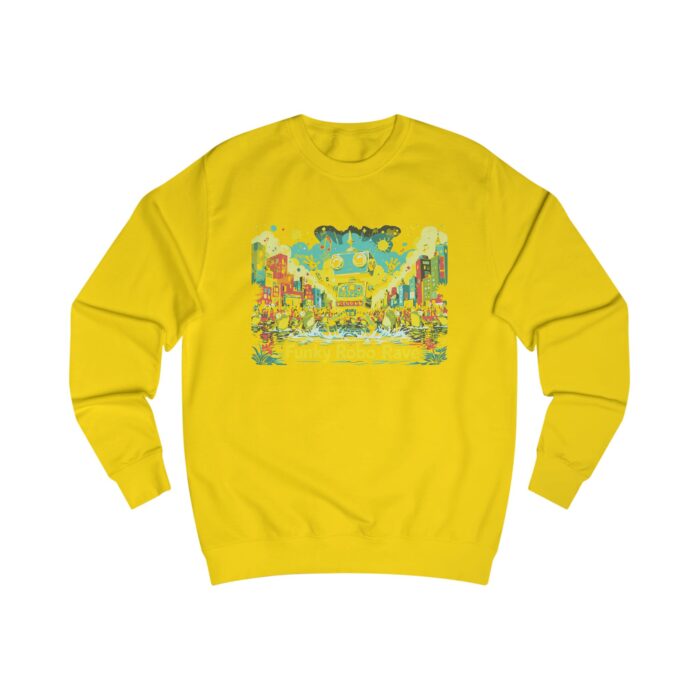 Funky Robo Rave Unisex Sweatshirt - Image 17