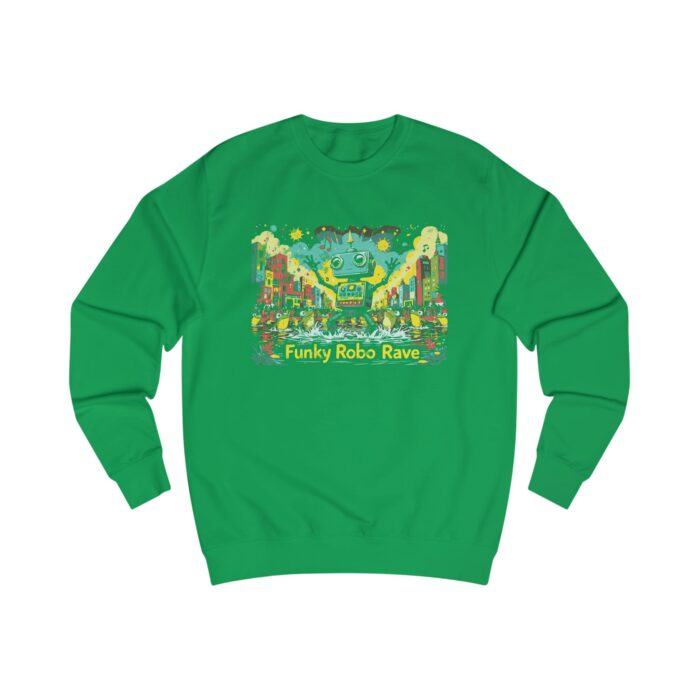 Funky Robo Rave Unisex Sweatshirt - Image 21